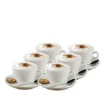 White cream coffee